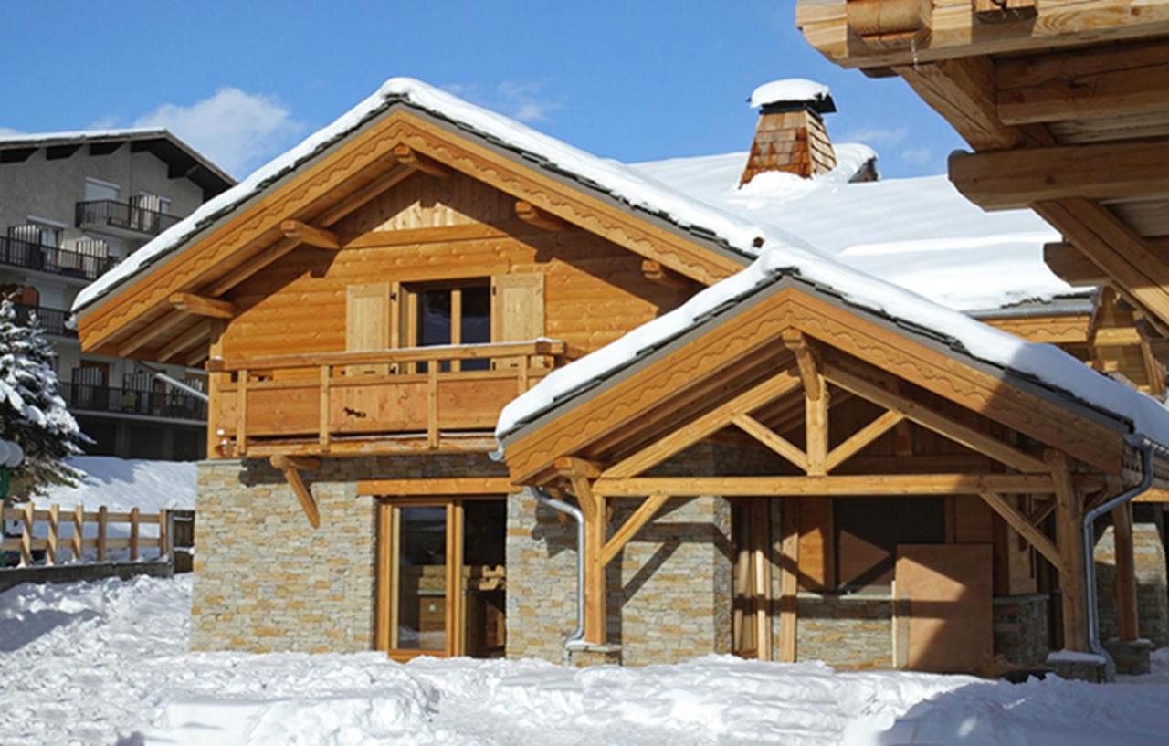 Odalys Chalet Le Renard Lodge เลส์เดอซาลป์ ภายนอก รูปภาพ