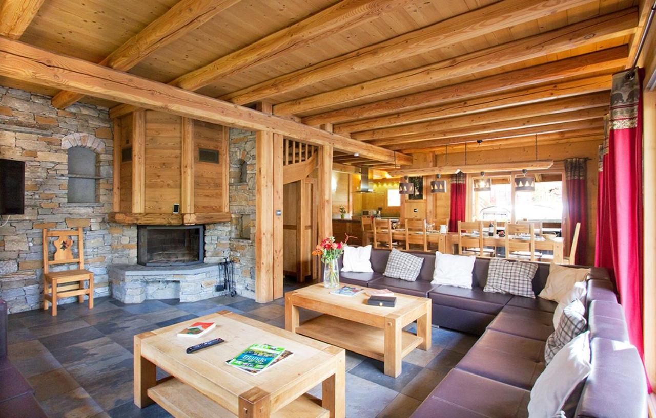 Odalys Chalet Le Renard Lodge เลส์เดอซาลป์ ภายนอก รูปภาพ