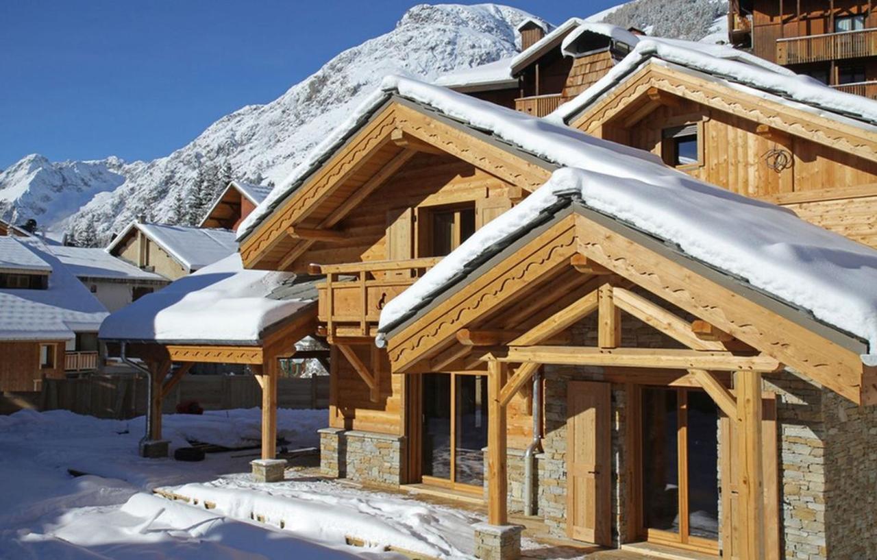 Odalys Chalet Le Renard Lodge เลส์เดอซาลป์ ภายนอก รูปภาพ