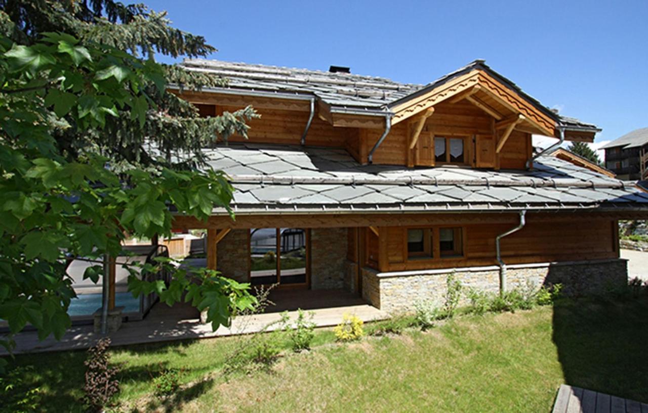Odalys Chalet Le Renard Lodge เลส์เดอซาลป์ ภายนอก รูปภาพ